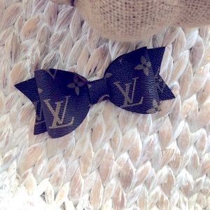 Upcycled hair bows